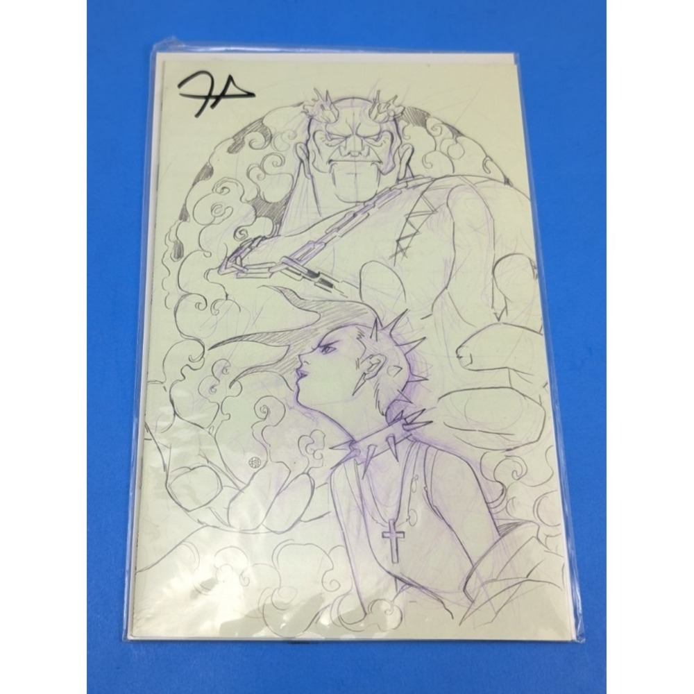 Source Point Press No Heroine #3 Sketch Virgin Variant SIGNED